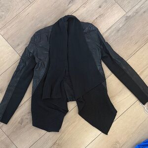 Blank NYC Black Leather Jacket